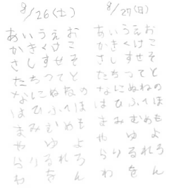 左利き 右矯正 が３ヶ月間左手で字を書く特訓をした結果 ひきこもり無職が楽しく前向きに生きるためのブログ